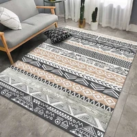 hot sale modern 3d japanese style wood floor carpets for living room anti slip antifouling area rug in bedroom parlor