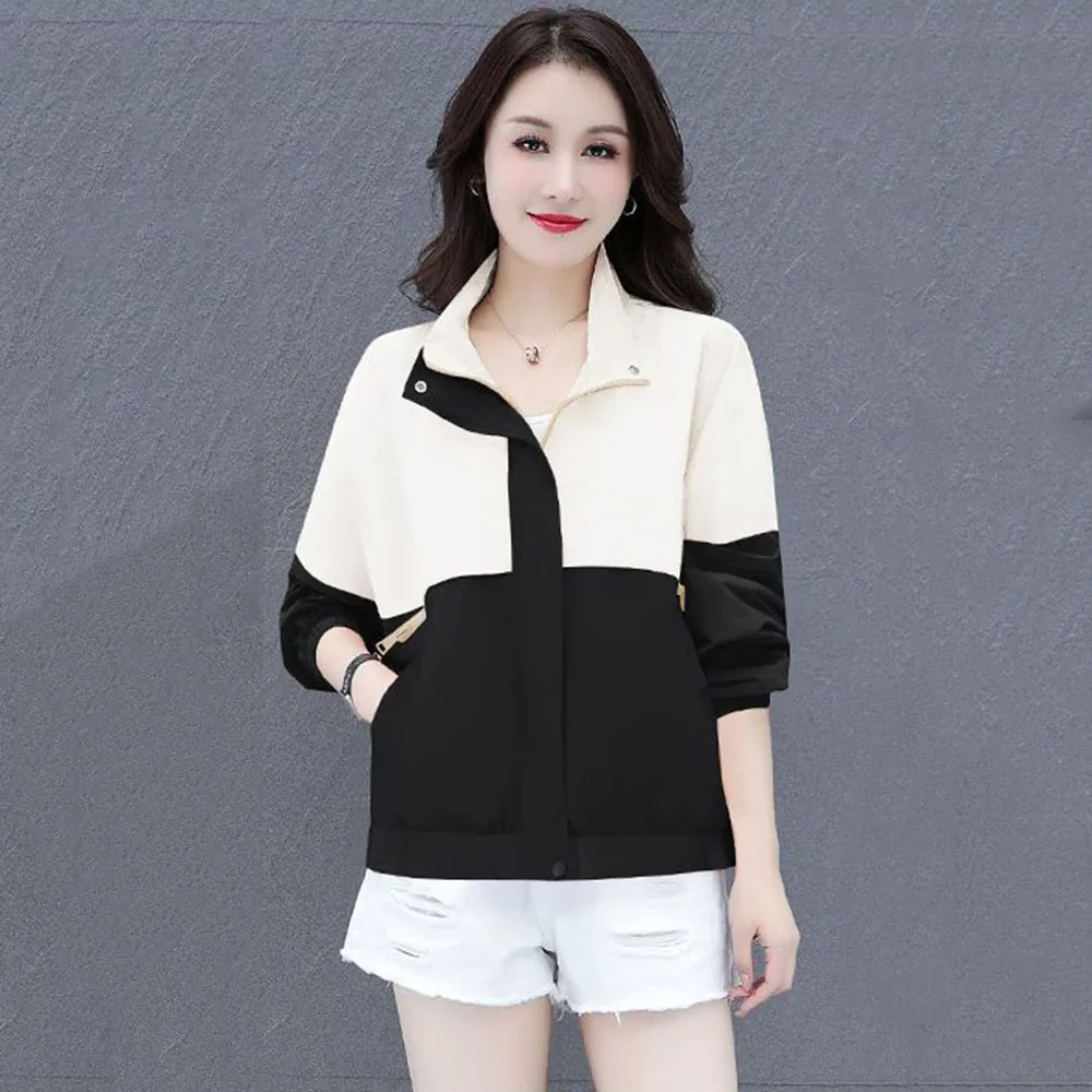 Летняя новая свободная модная Солнцезащитная тонкая куртка в западном стиле с
