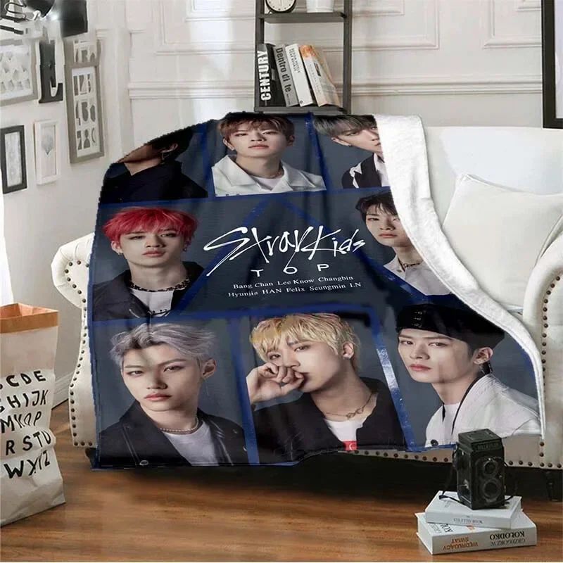 Одеяло Stray Kpop Singer Star детское мягкое покрывало для дивана флисовое одеяло гобелен