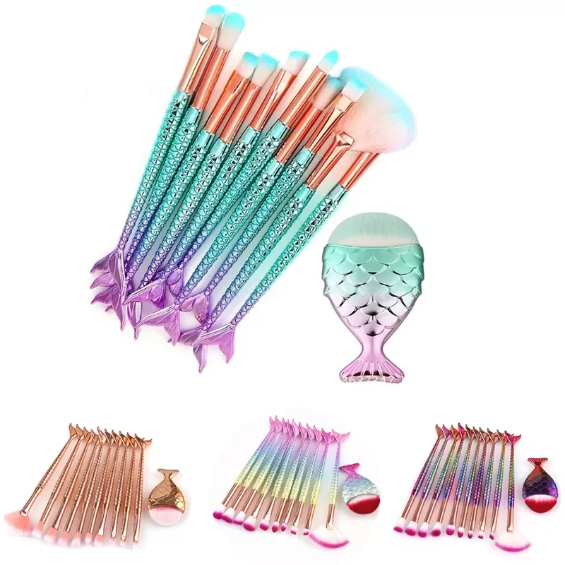 

NEW IN Makeup Brush 10/11 PCS Make Up Foundation Eyebrow Eyeliner Blush Cosmetic Concealer Brushes Foundation Brush Set