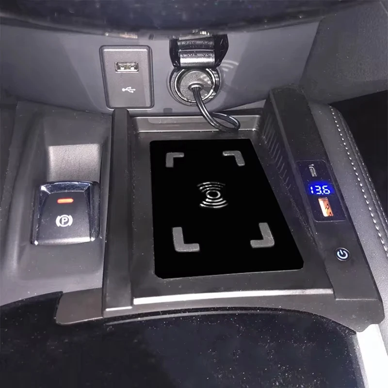 Автомобильное беспроводное зарядное устройство для телефона Nissan X-Trail Rogue 2021-2023