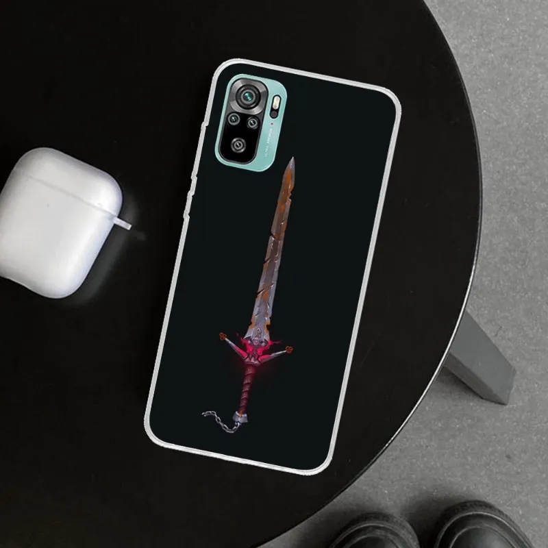 Чехол для телефона с аниме Claymore Xiaomi 12 11T 10 9 Redmi Note 11 10S Pro 9A 8 прозрачный чехол |