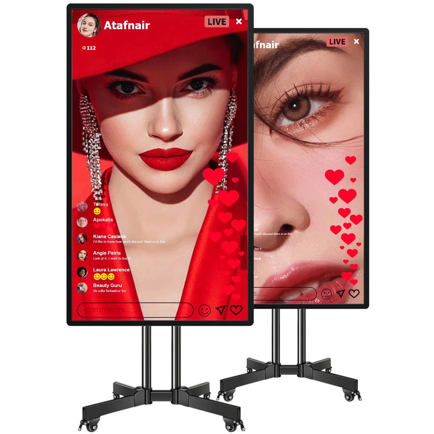 

JYXOIHUB 43 Inch Interactive Whiteboard Screen Mirroring from Android and iOS for Live Streaming and Classroom (Board Only)