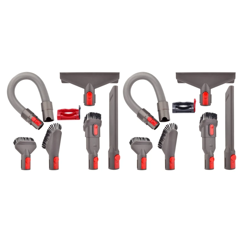 

7 Pcs Accessory Tool Attachment Set For Dyson V15 V11 V10 V7 V8 Cordless Vacuum Cleaner Quick Release Spare Part Kit