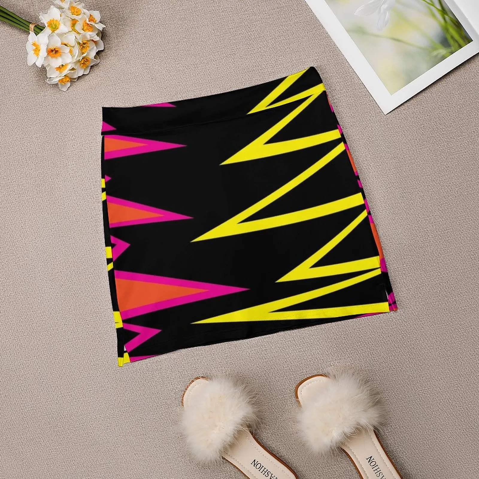 Женская юбка-брюки Ediemagic в стиле 80-х годов юбка Корейском