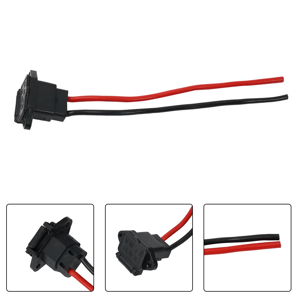 

1PC Electric Scooter Vehicle Charging Socket E-Bike Car Plug Cable Wire Connector Socket Charger Motorcycle Accessories