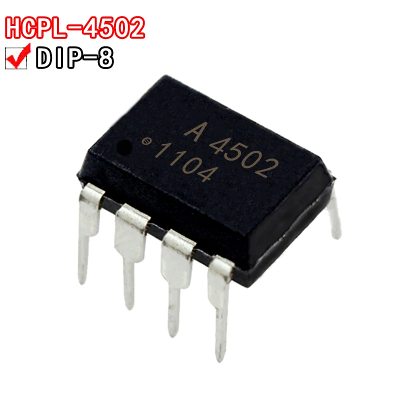 5PCS HCPL-A4502 A4503 A4504 A4505 A4506 A4514 A4534 A4562 A4661 DIP-8