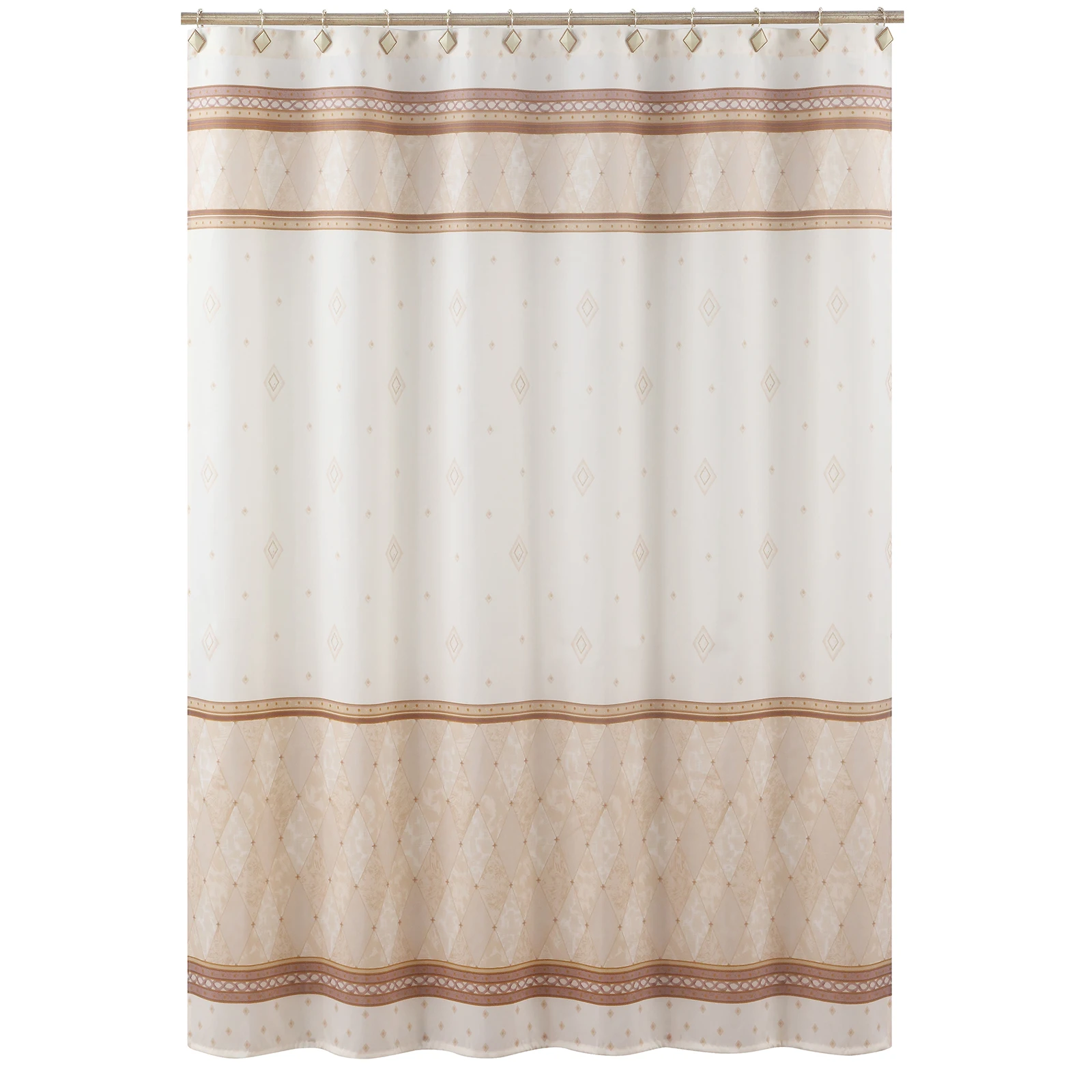 Классическая Водонепроницаемая занавеска для душа из полиэстера с принтом цвета