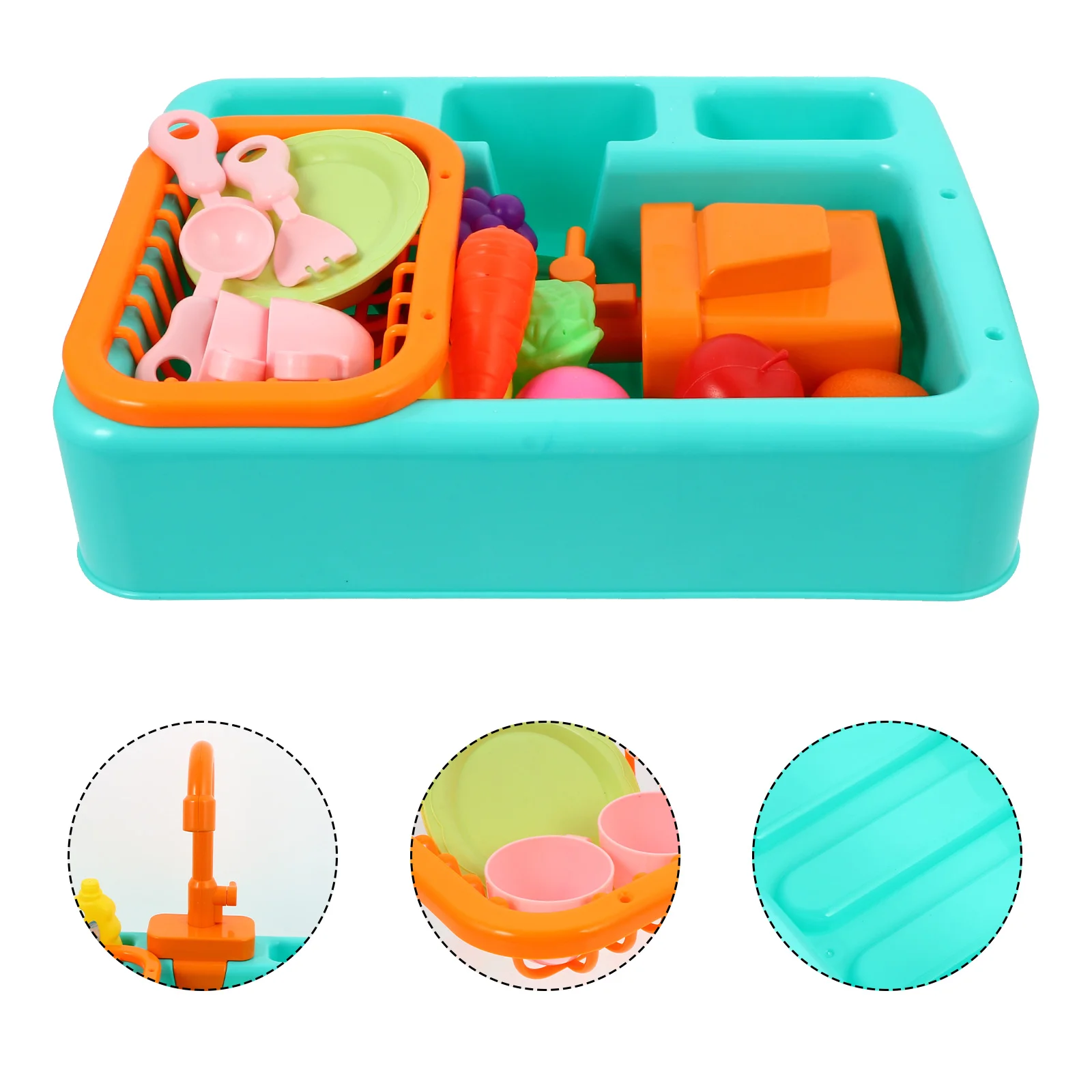 

Bird Tub Parrot Bath Bathtubautomatic Shower Pet Parrots Kitchen Sink Box Play Pretend Washbathing Basinfaucet Swimming Pool
