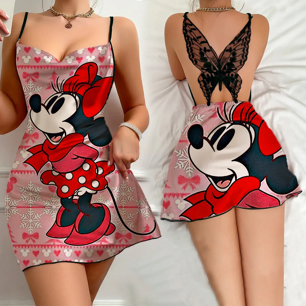 Летняя Пижама с оборками по краям женское домашнее комбинированное платье