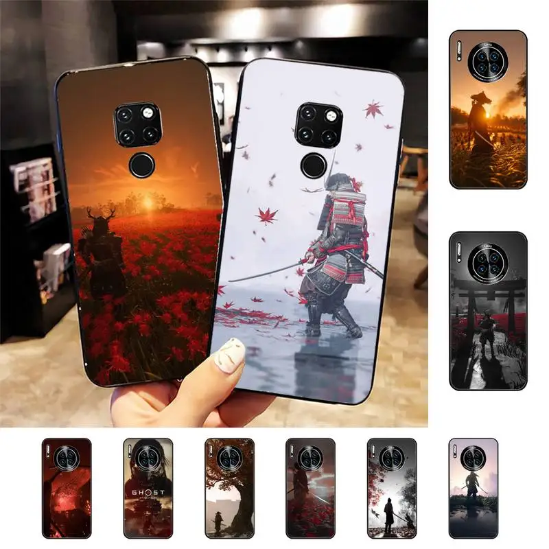 

Ghos-t of Tsush-ima Phone Case for Huawei Mate 20 10 9 40 30 lite pro X Nova 2 3i 7se