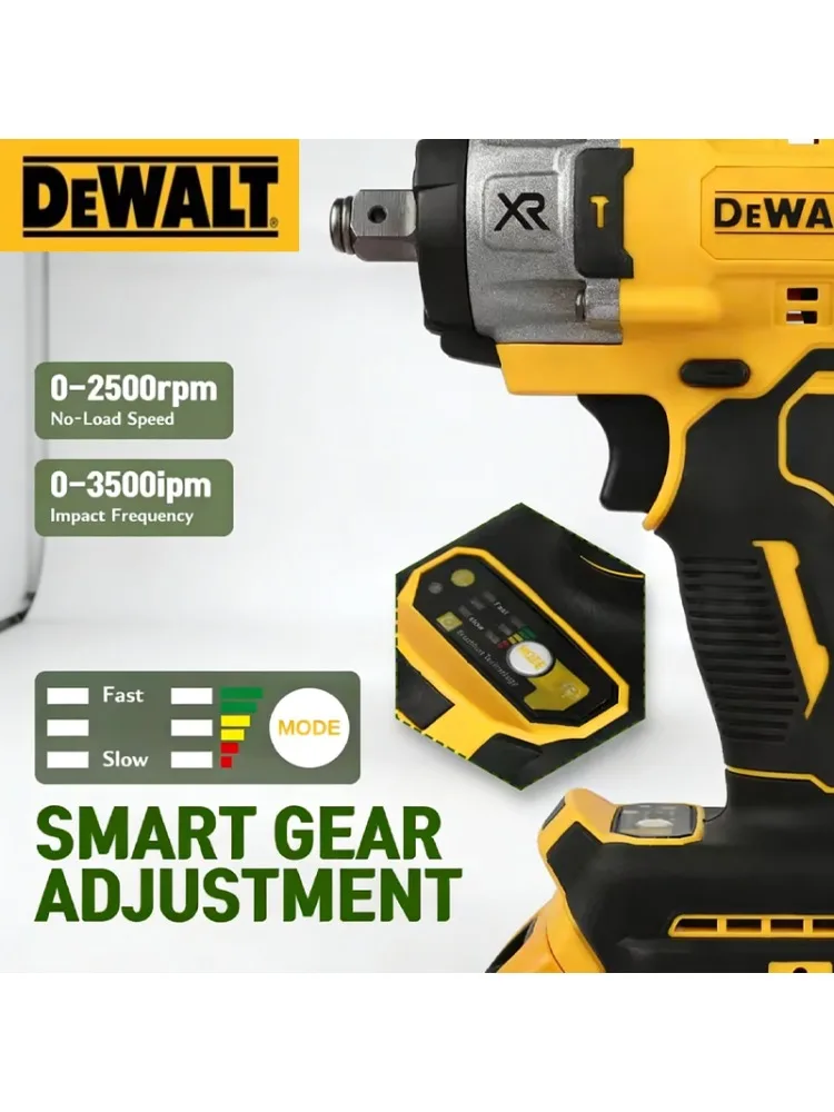Аккумуляторный ударный гайковерт DEWALT DCF922 20В, бесщеточный, 610 Нм, с большим крутящим моментом, 18В, с регулируемой скоростью, электроинструмент (art.: 3920d84ecfd5b) - 3920d84ecfd5b