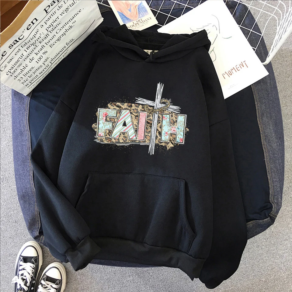 

Easter Faith Hoodie Men Women Easter Sweatshirts for Women Winter Hoodies Easter Letter Printed Hoodie Harajuku Clothes Women
