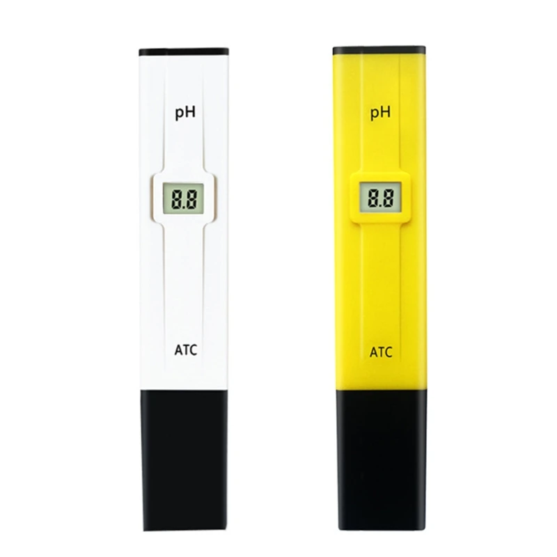 

Digital PH Meter Pen PH Tester 0.01 PH High Accuracy w/ 2 Standard PH Buffer Powders Applicable Household Drinking Pool
