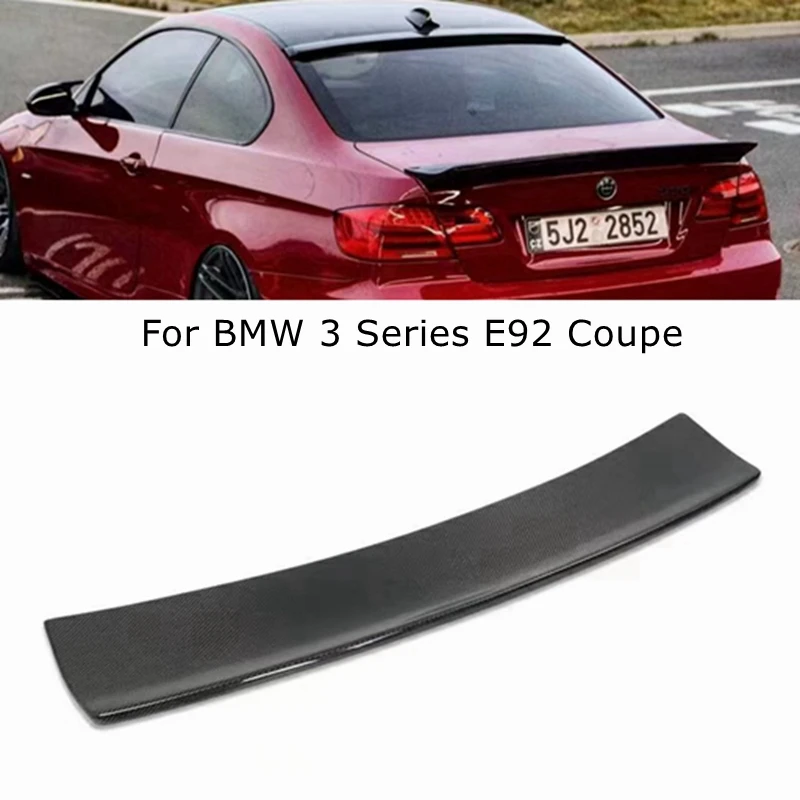 

Для BMW 3 серии E92 Coupe & E92 M3 ID Стиль углеродное волокно задний спойлер крыло багажника 2006-2013 FRP глянцевый черный кованый УГЛЕРОДНЫЙ