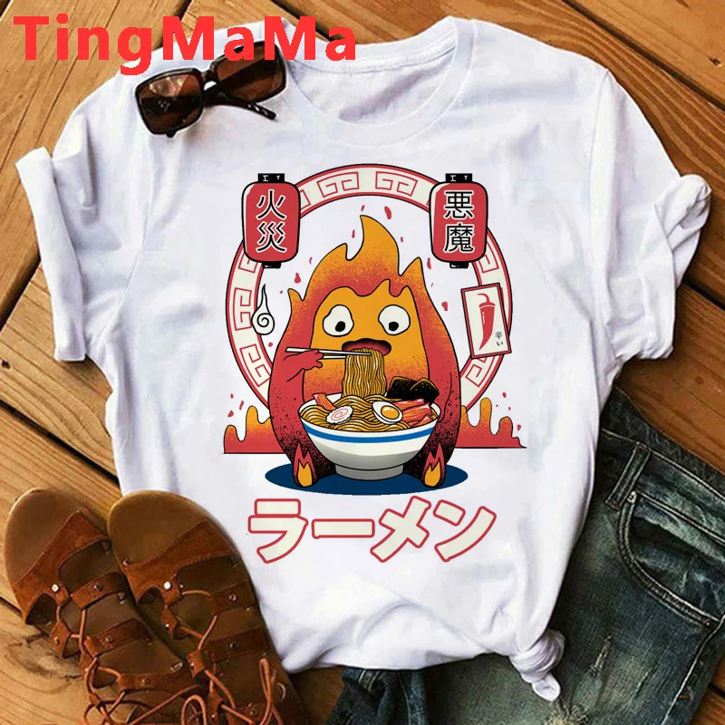 

Miyazaki Hayao японская одежда для женщин ulzzang grunge 2022 Графические футболки женские tumblr футболка одежда для пар