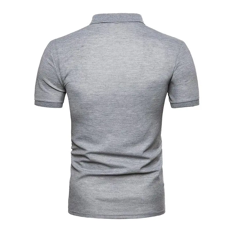 Spring Summer New Men's POLO Shirt Short-sleeved Stitching Running Sports Casual Fashion T-shirt Men's Clothing Streetwear