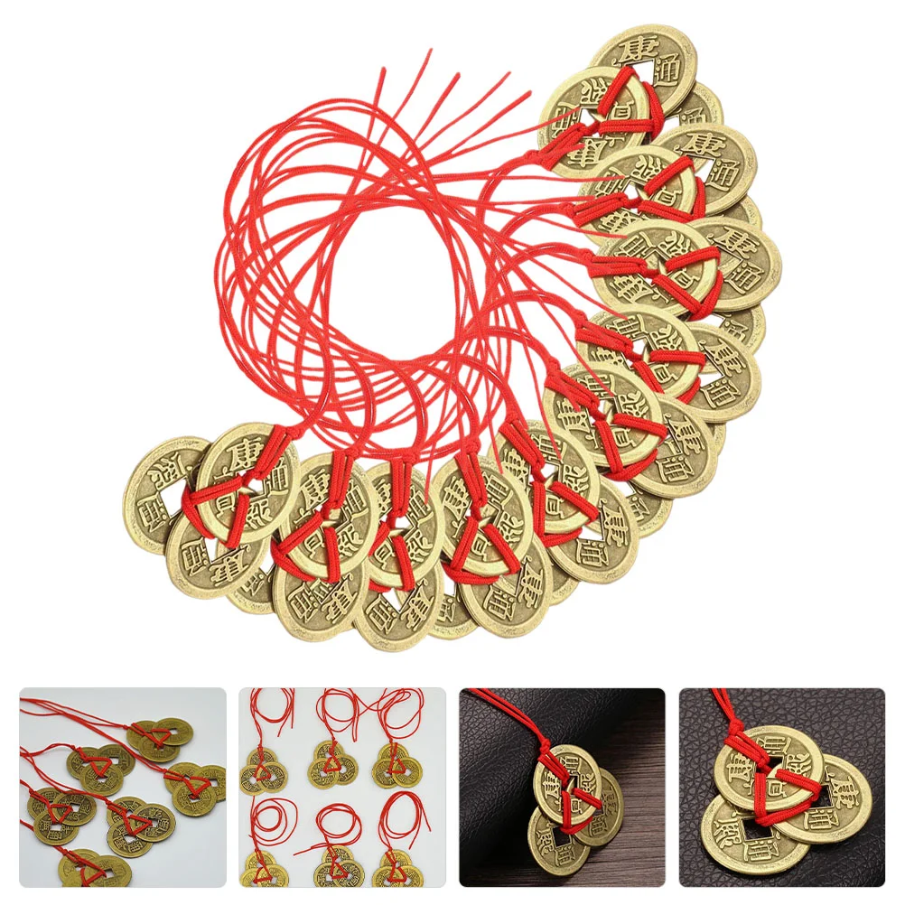 

Chinese Hanging Ornament Ornaments Pendant Wealth Fortune Fengshui Luckyyear Slot Marker Holder Cup Partydecoration New Luck
