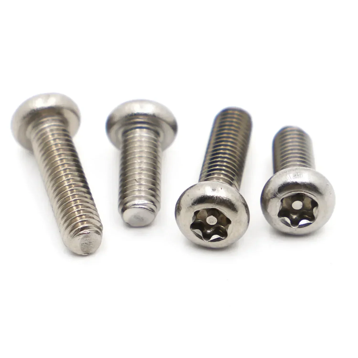 Фото Винты-саморезы Torx с шестигранной головкой и штифтом, из нержавеющей стали 304, с защитой от несанкционированного доступа, размеры M2-M10 №2