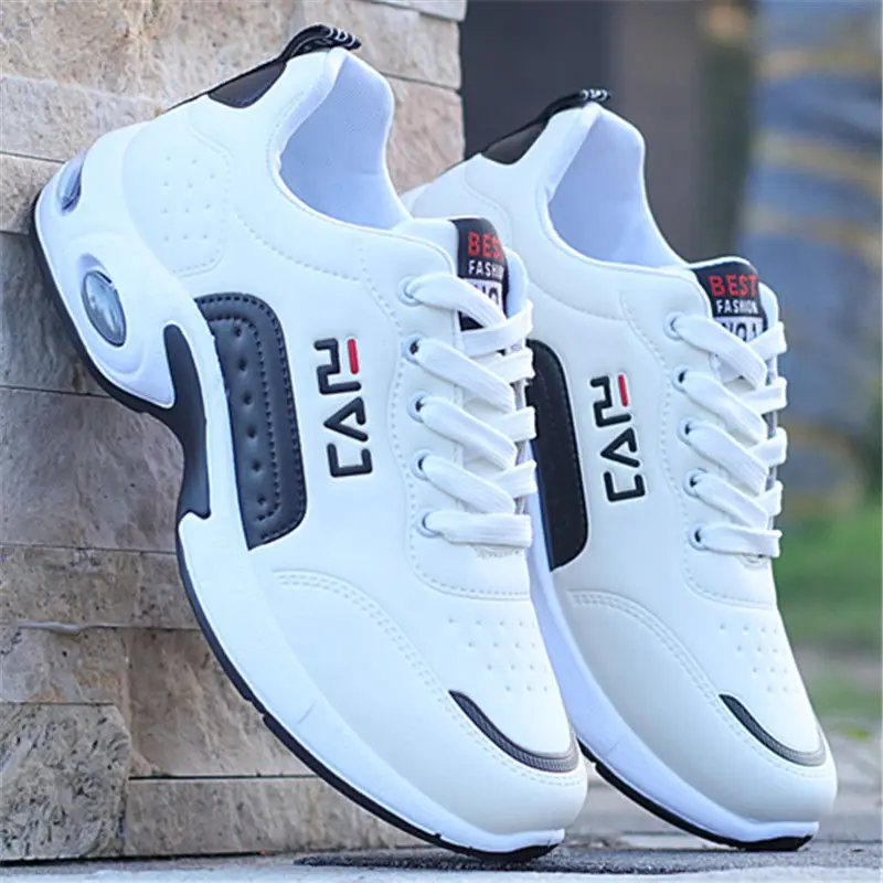 Men Shoes Spring Summer Comfortable Casual Man High Sole Sneakers Breathable Mesh Sport Tennis Shoe Fashion Male Tenis Masculino