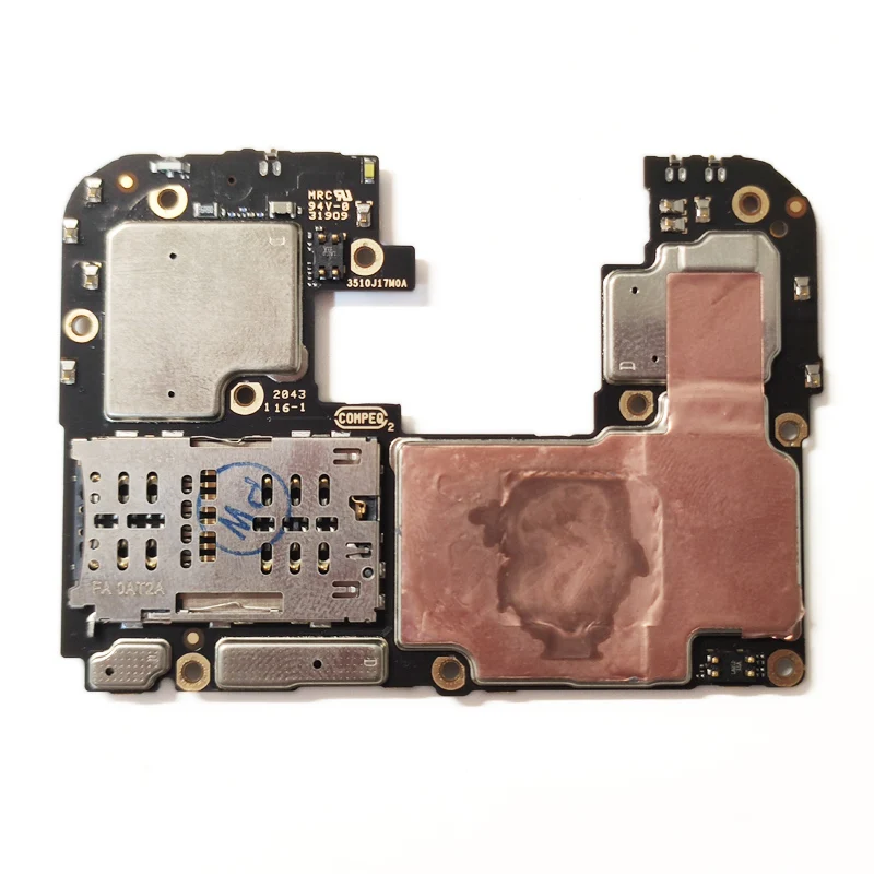 Материнская плата для Xiaomi Redmi Note9 Pro оригинальная материнская 128 ГБ 256 Hongmi Note 9 Mi 10i