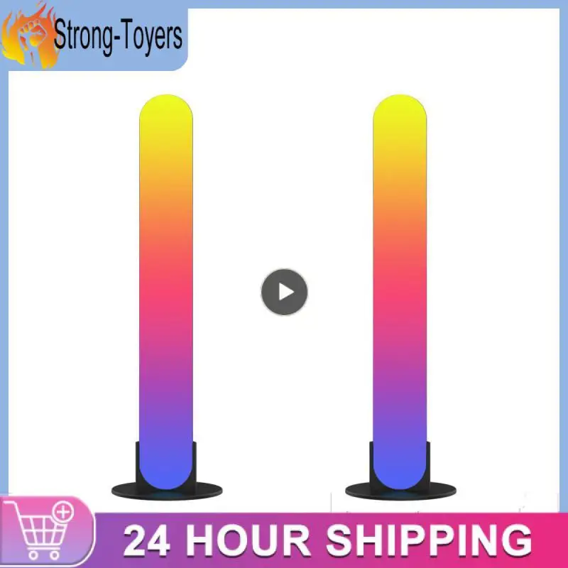 

2/3/5PCS Rgb Easy Installation With Scene Modes Wifi Color Light Bar Multiple Scene Modes Smart App Control Night Light