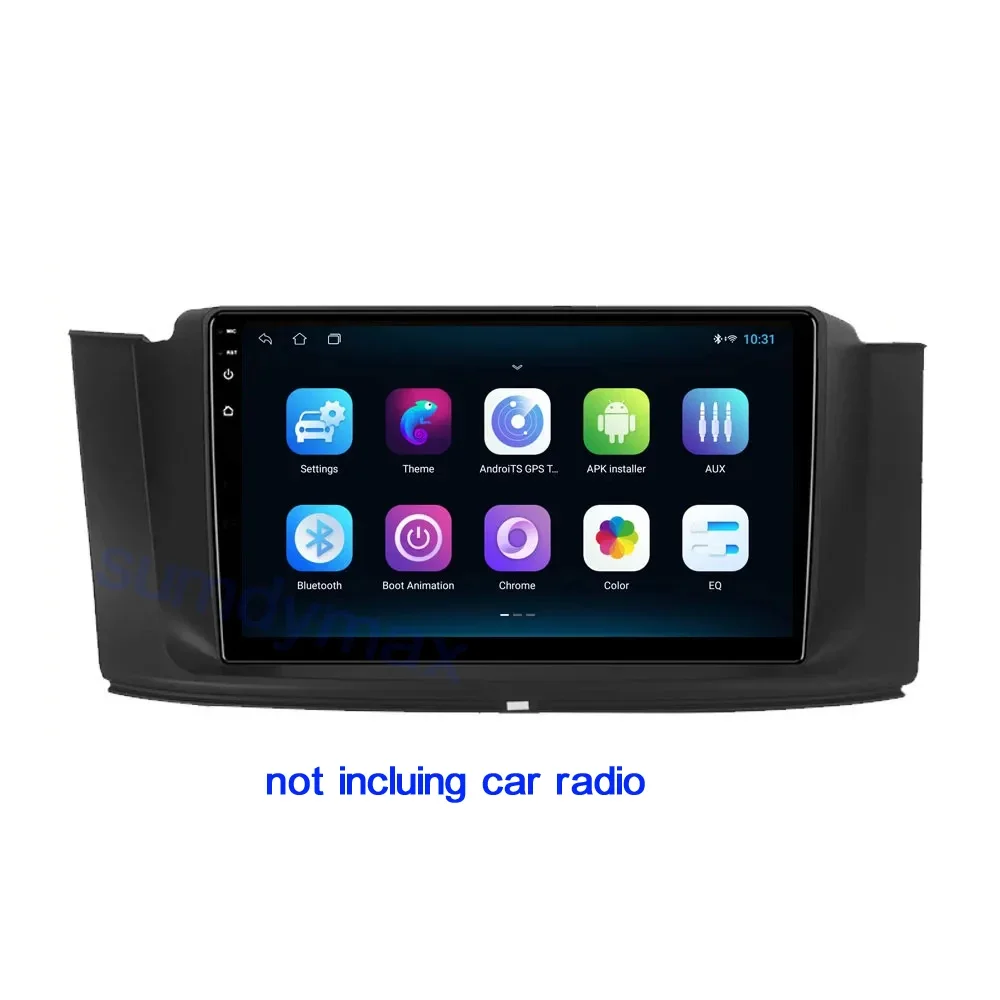 Автомобильный радиоприемник 1din для Geely Bo Rui Emgrand GT 2014 2015 2016 9-дюймовая рамка Android 2Din