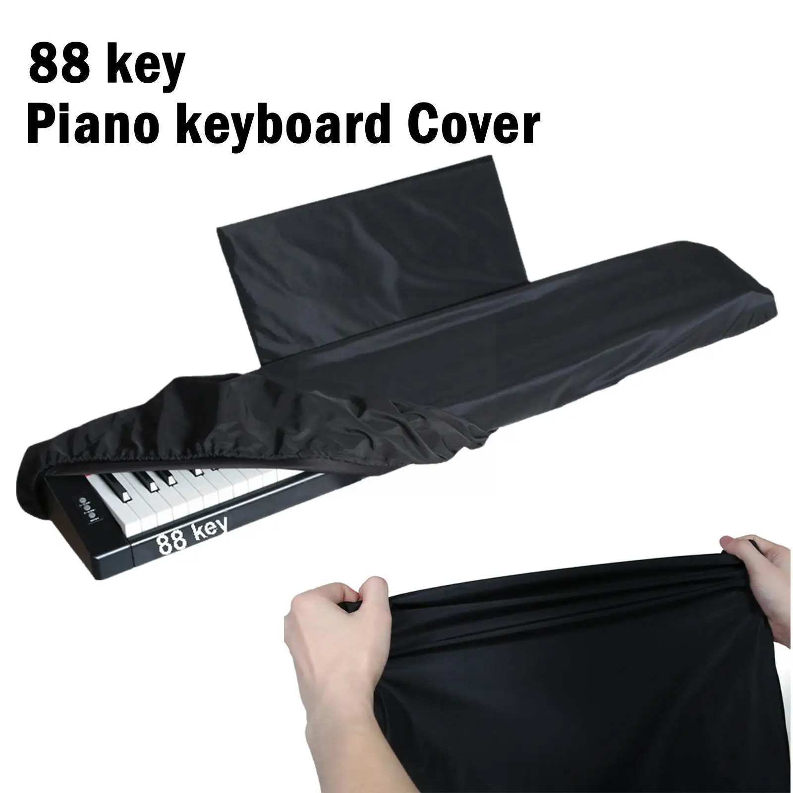 

Waterproof Adjustable 88 Keys Piano Keyboard Cover Dust Cover Storage Bag With Sheet Music Dust Cover Cover For Keyboard 88 F7e7