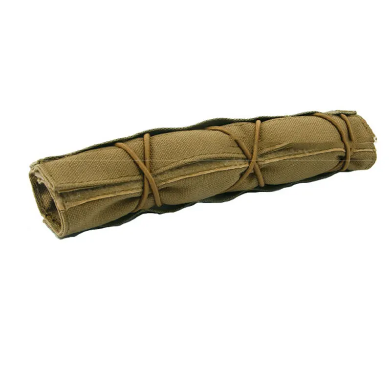 Тактический защитный чехол для подавления тепла глушителя Airsoft Gun Silencer Oxford Case Hunting Accessories.