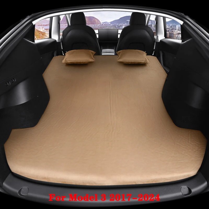 

Надувной матрас для Tesla Model Y, модель 3 Highland 2024-2017, Самонадувающийся спальный матрас для кемпинга