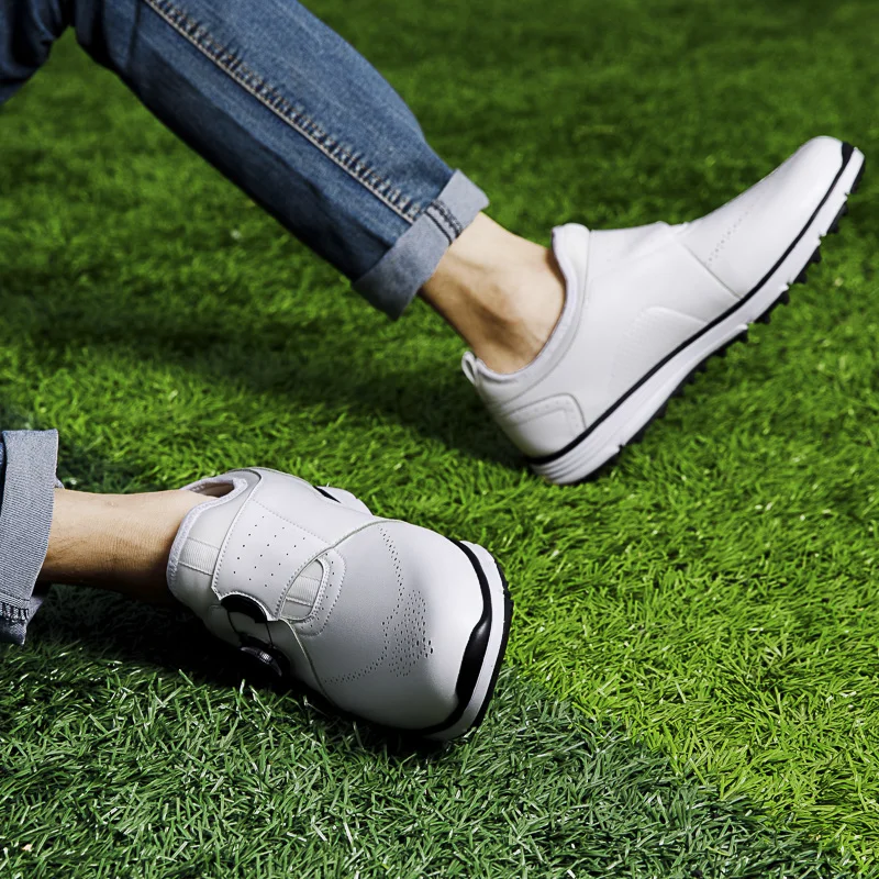 40-45 New Men Comfortable Golf Shoes Outdoor Grass Training Golf Training Sports Shoes Golf Shoes Plus Size