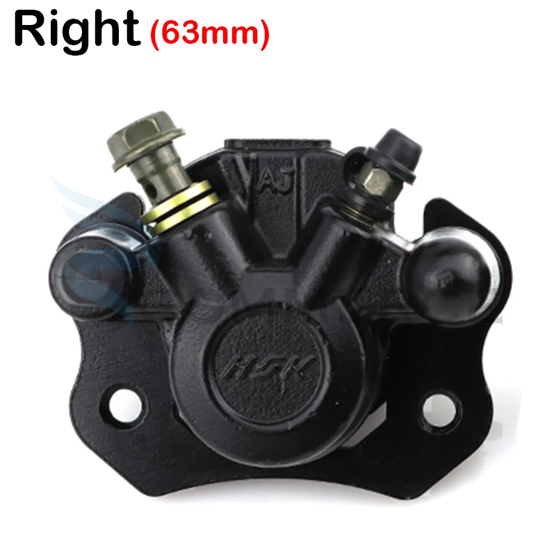 Левый/правый Тормозной суппорт с тормозными колодками для китайских квадроциклов 50cc-250cc, карт, багги, квадроциклов, внедорожных велосипедов, передние/задние тормоза, аксессуары