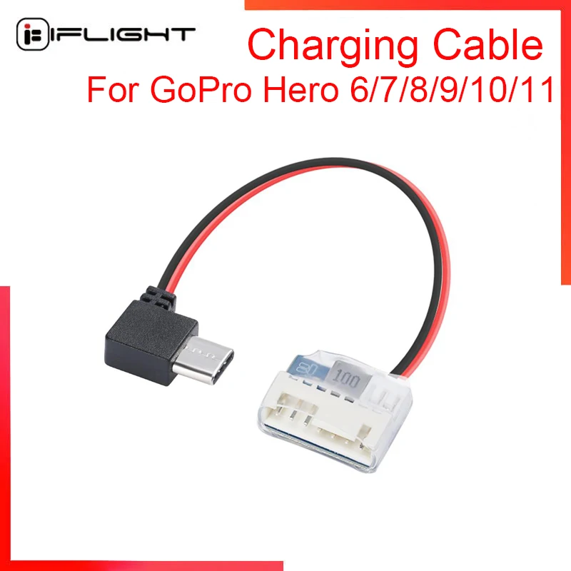 

Type C to 5V Balance Plug Power Cable Charging Cable for GoPro Hero 6/7/8/9/10/11 for FPV drone part