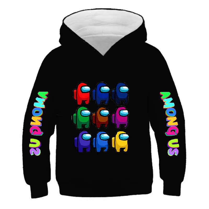 

Толстовка с капюшоном для мальчиков и девочек 4-14 лет