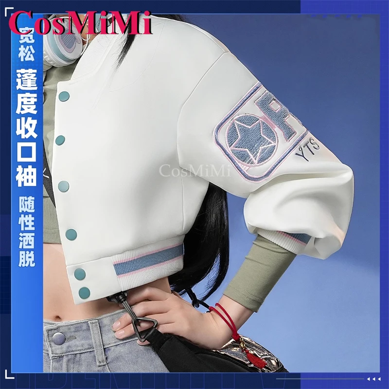 CosMi Hot Game Honkai: Star Rail Huohuo Косплей Костюм Милая Элегантная Униформа Полный Комплект