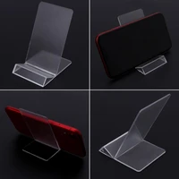 phone holder tray dasktop acrylic display stand mount bracket cradle home office for iphone kindle dropship