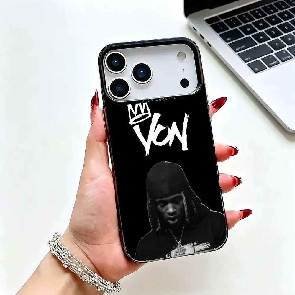 Фото Чехол для телефона R-Raper K-King V-Von для iPhone 17, 16, 15, 14, 13, 12, Plus, Pro Max, цветной серебристый чехол. №3