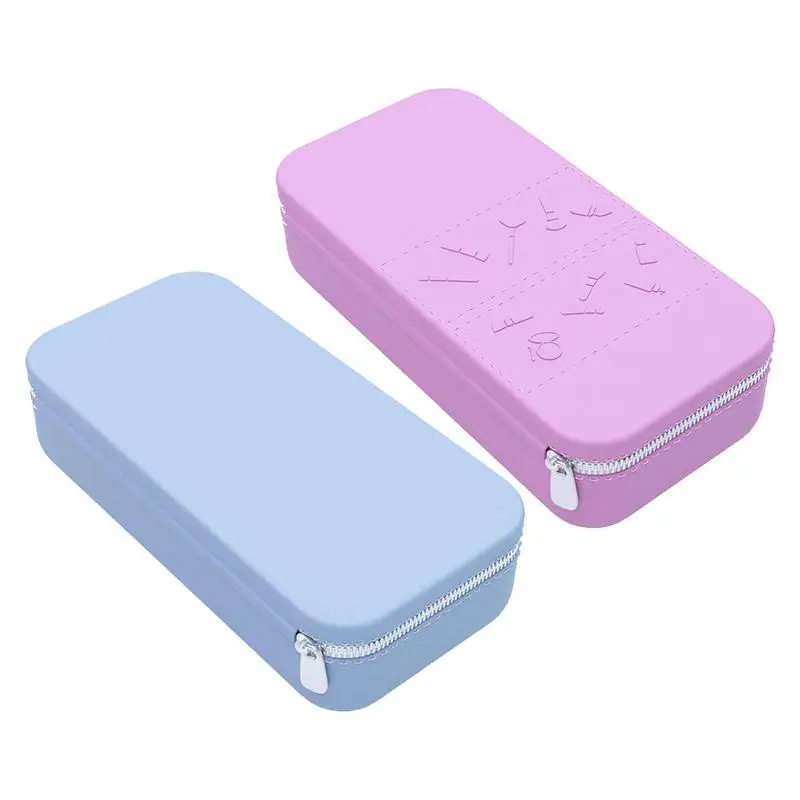 

Silicone Makeup Storage Bag Large Capacity Makeup Brush Holder And Toiletry Bag For Travel Essentials Women Makeup Bag Tools