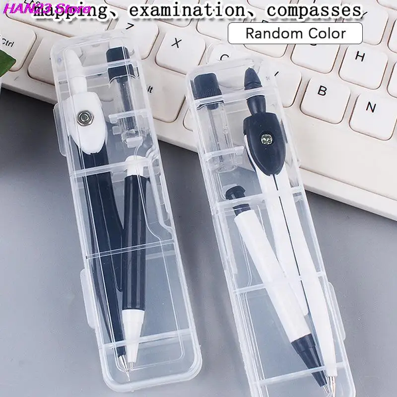 

Random 1PC Drawing Compass Math Geometry Tools For Circles School Supplies Stationery Random Color