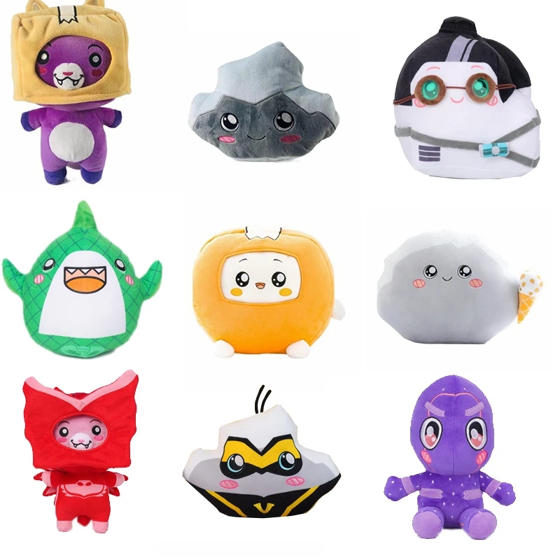 

Плюшевые игрушки lankybox, мягкие игрушки в виде животных, Куклы Kawaii Foxy, подушка для детей, подарок на день рождения и Рождество