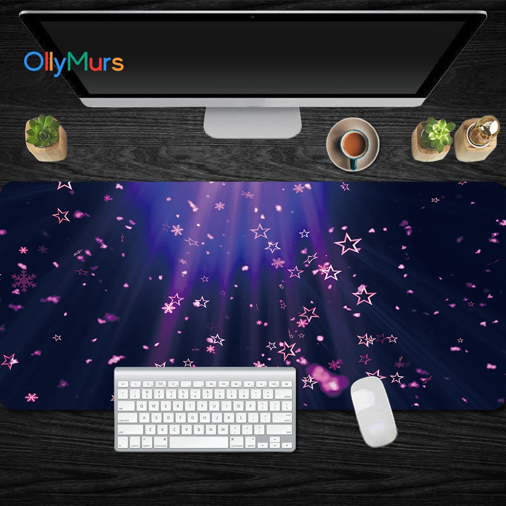 

Коврик для мыши с изображением звезд земли, XXL, 900x400 мм