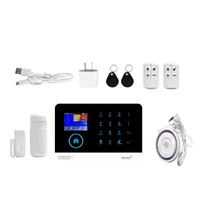 remote control tuya smart home wifi gsm 3g gprs wireless network host system home security system kit