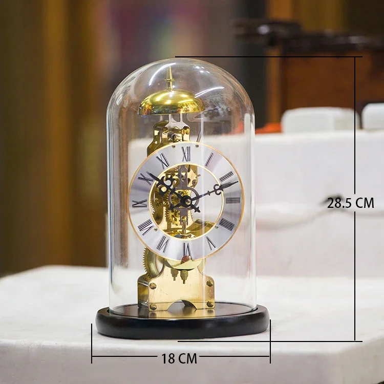 Настольные часы Rerto золотые