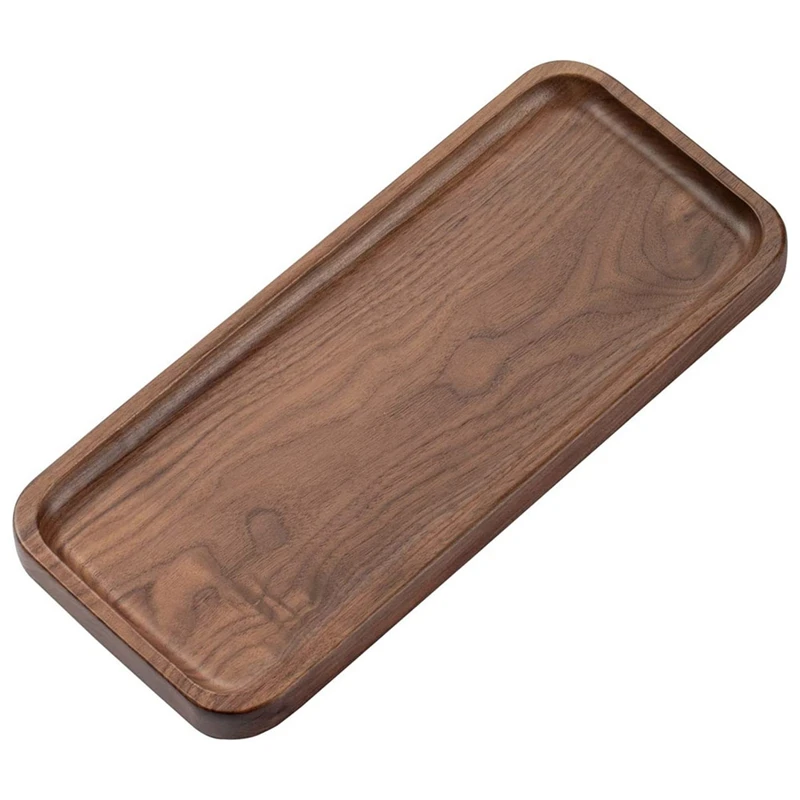

1 Pcs Solid Wood Small Tray Rectangle Platter Bathroom Tray Dinner Tray Tea Tray Coffee Tray