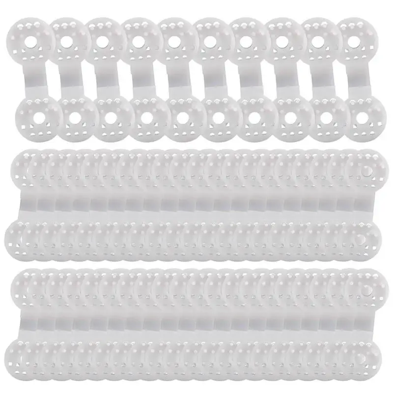 

Tarp Clips 50 PCS Fabric Clamps Shade Netting Black Clips For Greenhouse Outdoor Garden Anti Bird Netting Agricultural Sunshade