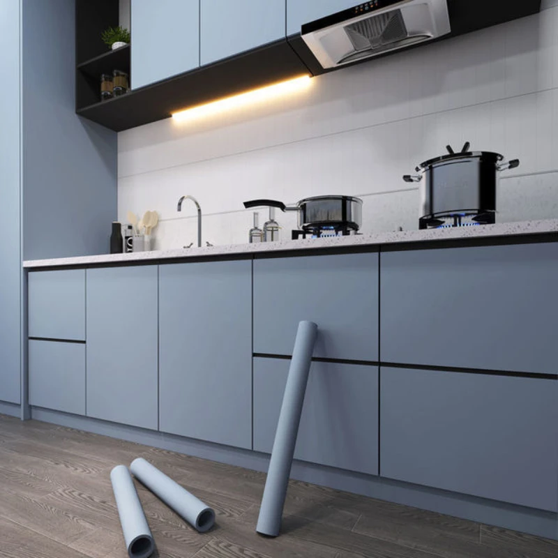 Водостойкая натуральная кожа твердые наклейки для обновления мебели