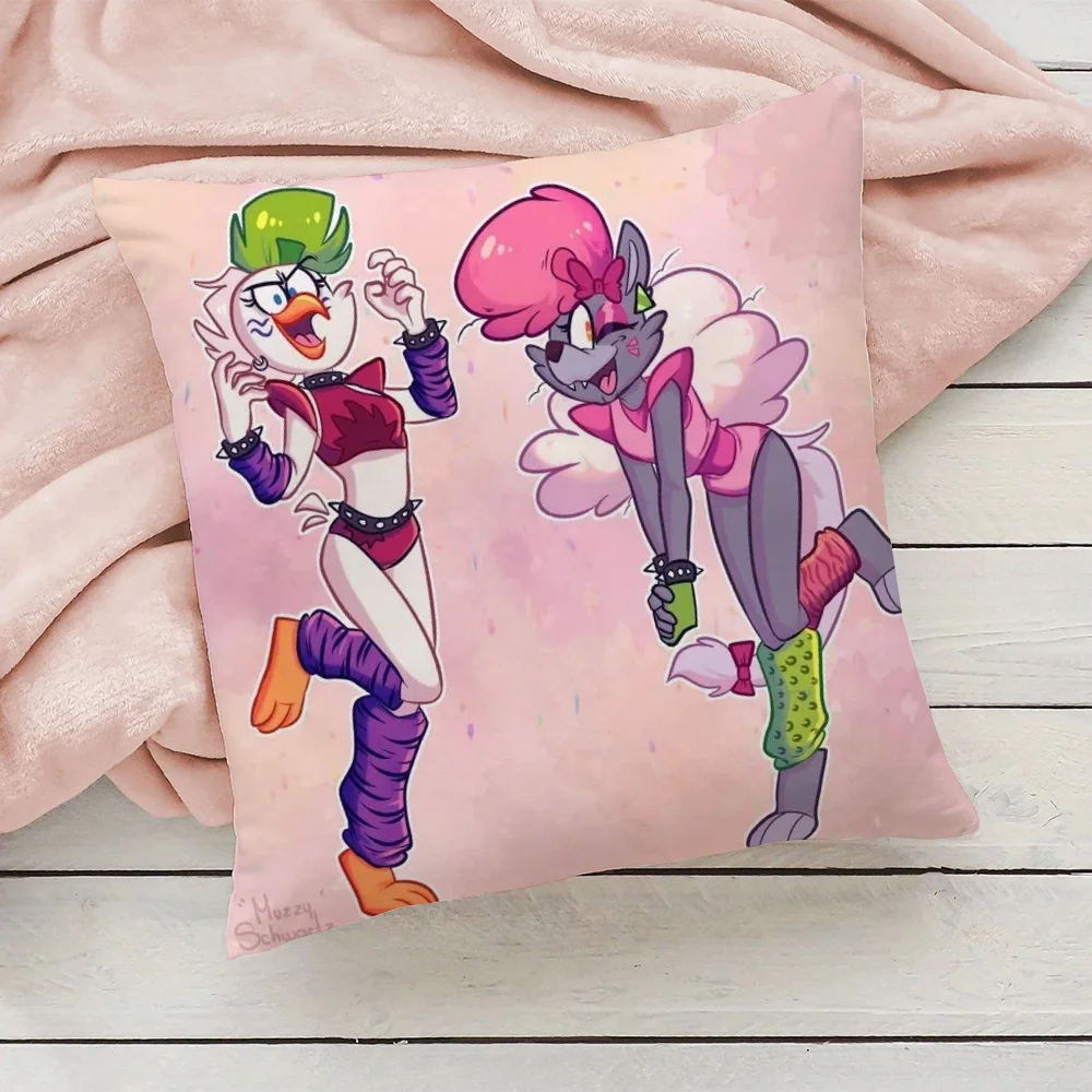 Декоративные чехлы для подушек Fnaf полиэстер хлопок экологически чистый