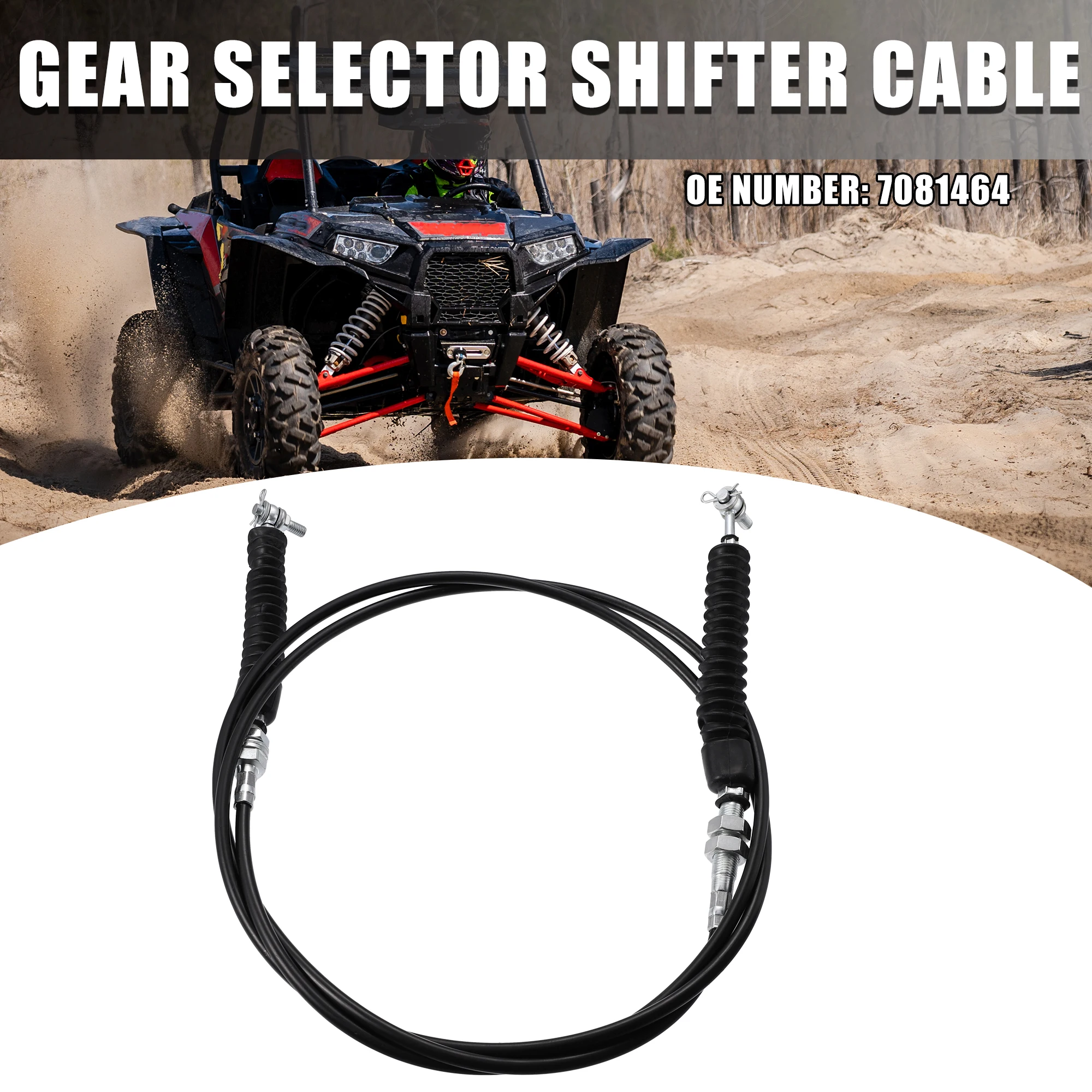

Переключатель передач 7081464, сменный трос переключателя передач для Polaris для Ranger Crew 700: 2008-2009, трос 273 см