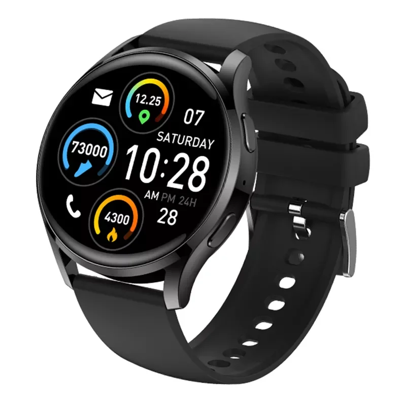 

S37 Smart Watch Sports BT Call Music Player Health Tracking Waterproof Full Round Screen Men Women Wristwatch Smartwatch