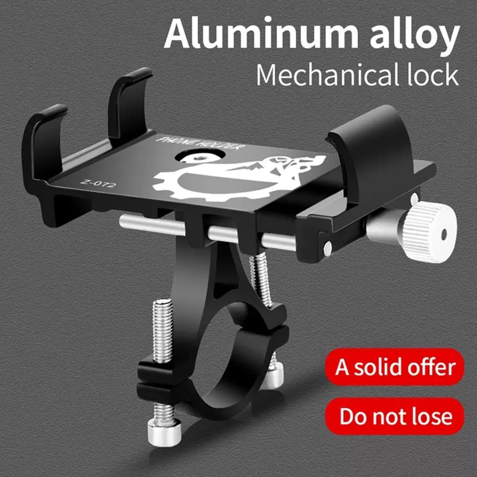 

Aluminum Alloy Bike Phone Holder Universal Motorcycle Bicycle Cell Phone Stand Mount For IPhone 11 Pro Max XR XS Samsung Bracket